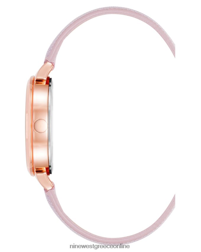 Nine West ρολόι με λουράκι saffiano λεβάντα 48BFPH2871