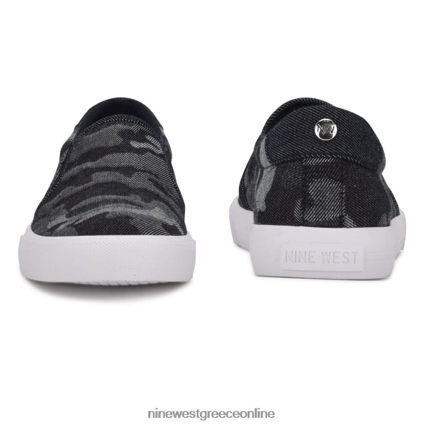 Nine West lala slip σε αθλητικά παπούτσια denim camo 48BFPH880