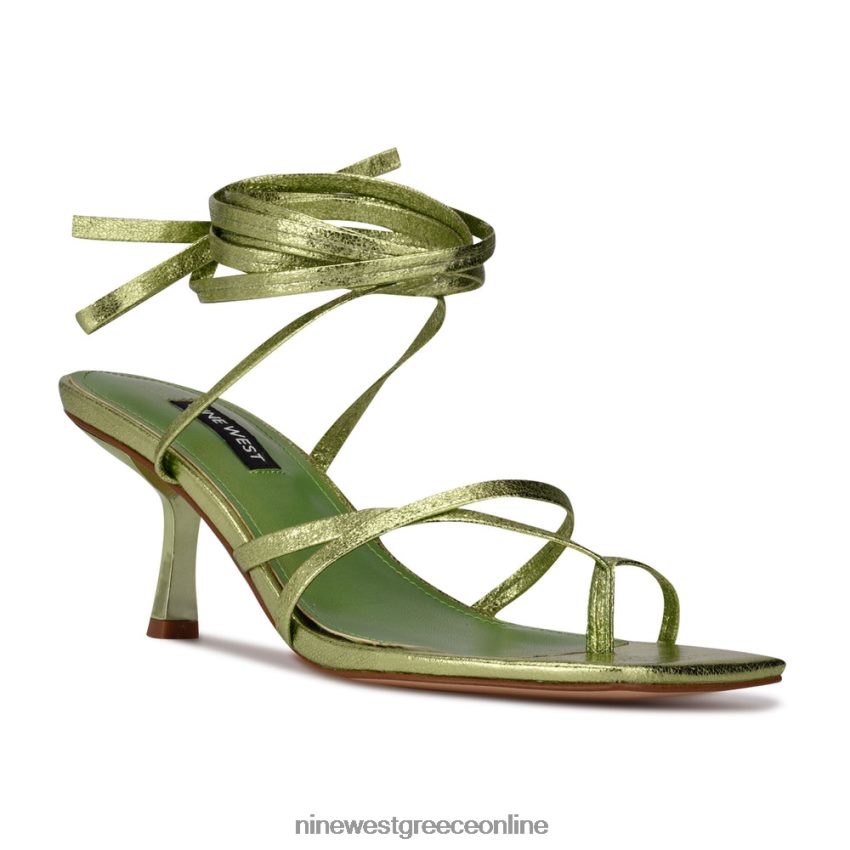 Nine West σανδάλια με τακούνι με τακούνι pina ankle wrap48BFPH545