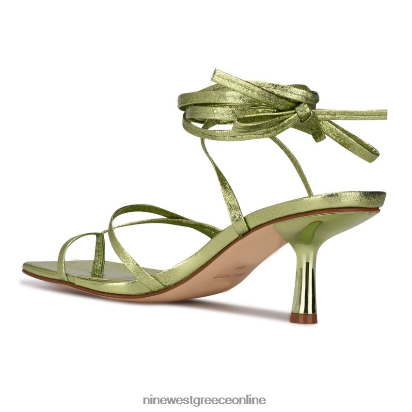 Nine West σανδάλια με τακούνι με τακούνι pina ankle wrap48BFPH545
