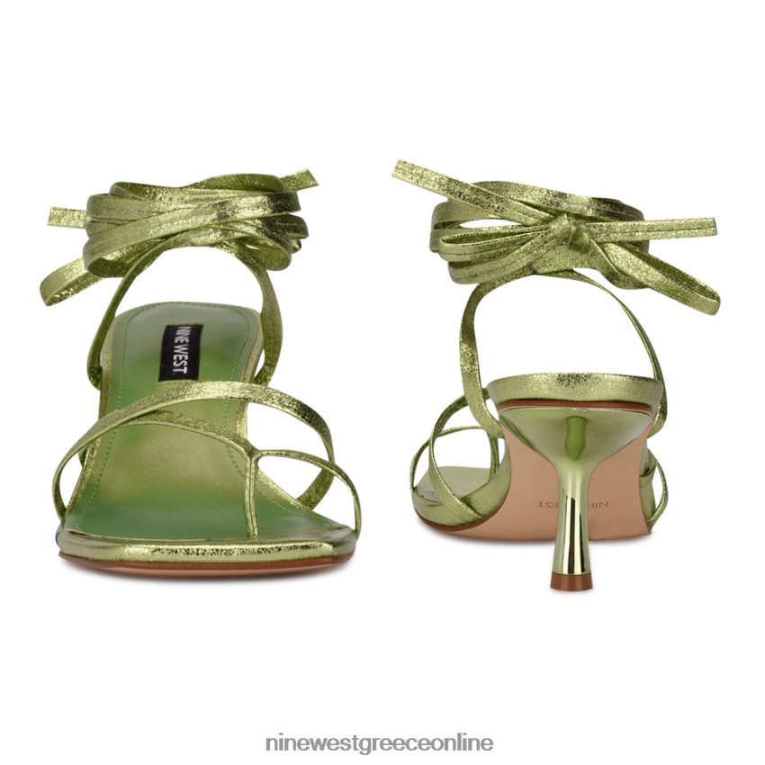 Nine West σανδάλια με τακούνι με τακούνι pina ankle wrap48BFPH545