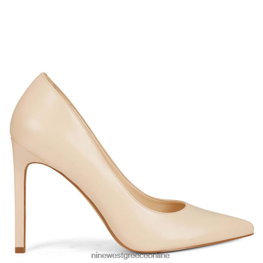 Nine West μυτερές αντλίες ποδιών tatiana ιβουάρ δέρμα 48BFPH1486
