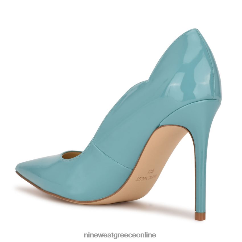 Nine West αλεπού μυτερές αντλίες δακτύλων vintage μπλε 48BFPH1060
