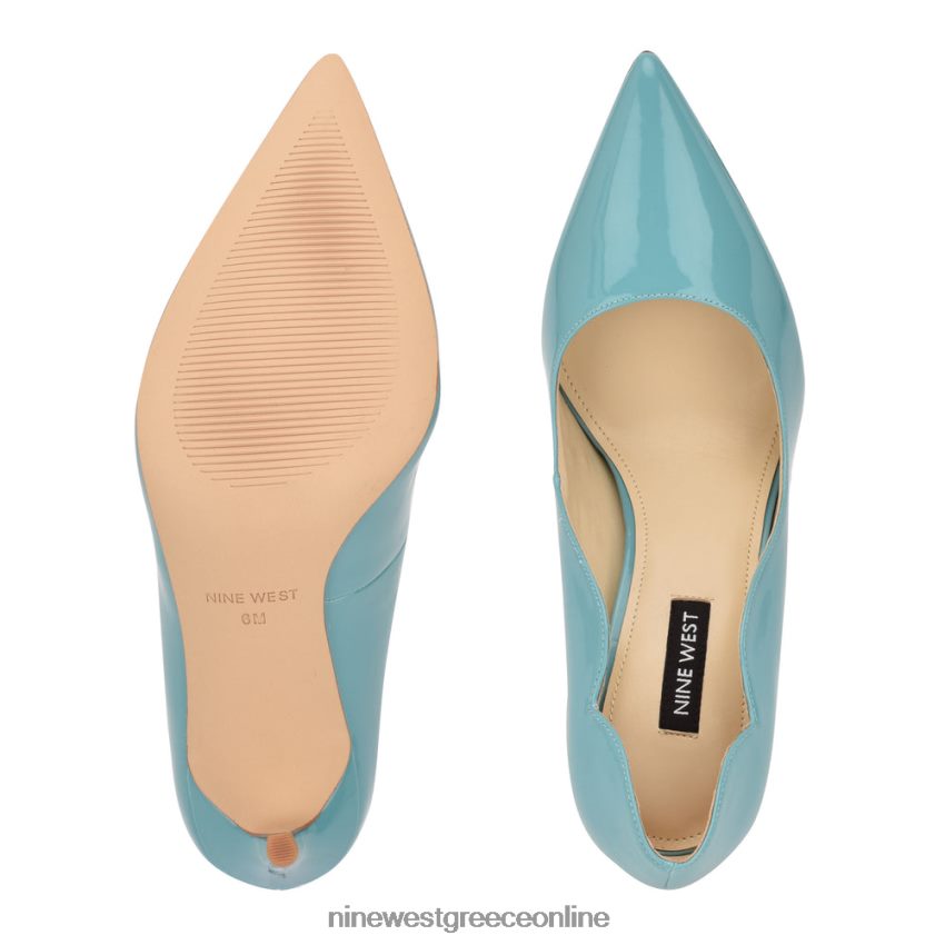Nine West αλεπού μυτερές αντλίες δακτύλων vintage μπλε 48BFPH1060