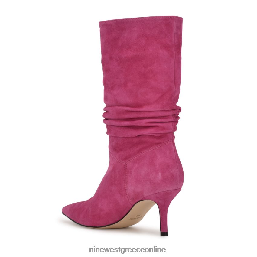 Nine West μπότες φορέματος mycki ηλεκτρικό ροζ σουέτ 48BFPH955