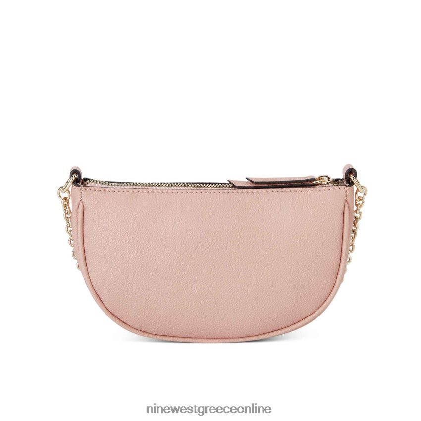 Nine West Μίνι χιαστί φερμουάρ maud terra pink 48BFPH2662