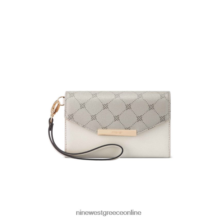 Nine West laney τηλέφωνο crossbody λογότυπο/γάλα φουντουκιού 48BFPH2502