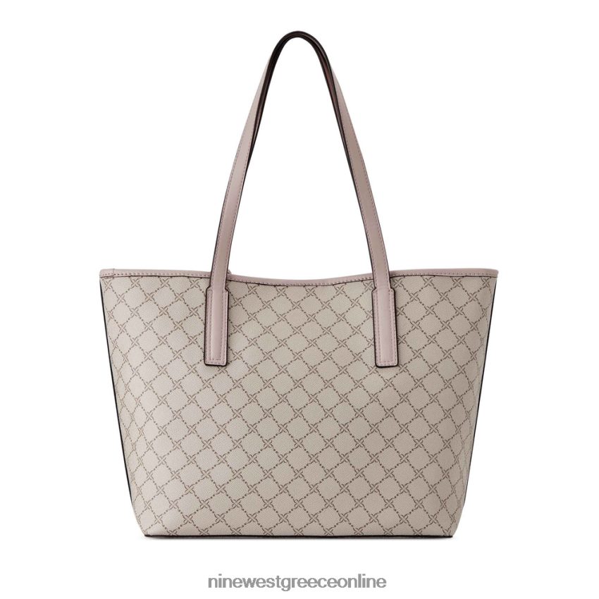 Nine West delaine 2 σε 1 tote λογότυπο μανιταριού/ροζ 48BFPH2133